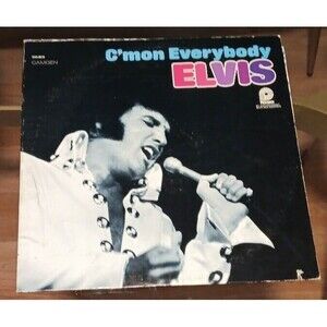 Elvis: C'Mon Everybody Audio Vinyl 33 Record CAS-2518 Camden Records